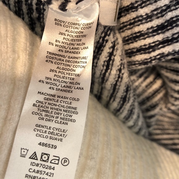 Loft petite striped sweater - Picture 4 of 4